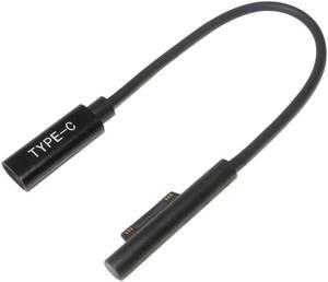 USB Type C PD Converter Fit for Microsoft Surface Pro 6 5 4 3 Laptop Power Supply Adapter Cord Fit for Surface Go