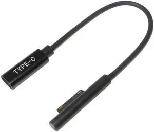 for USB Type-C PD Converter Fit for Microsoft Surface Pro 6 5 4 3 Laptop Power Supply Adapter Cable Cord Fit for Surface