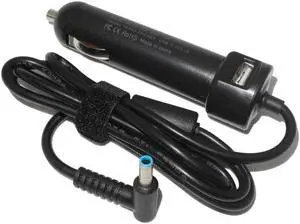 Laptop Car Charger for HP Envy 17-j106tx 19.5V 4.62A 90W 4.5*3.0 for HP Pavilion 15 15-e029TX