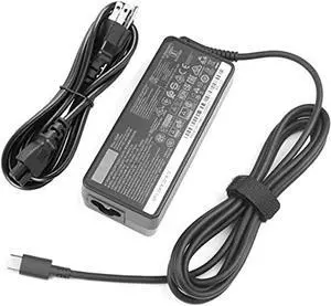 Fit for 65W USB C AC Charger Fit for Lenovo ThinkPad P51S P52S TP25 T570 T580 T580P T590 Lenovo