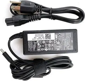 Fit for dell  Inspiron Laptop Charger 65W watt 4.5mm tip AC Power Adapter(Power Supply) with Power Cord for