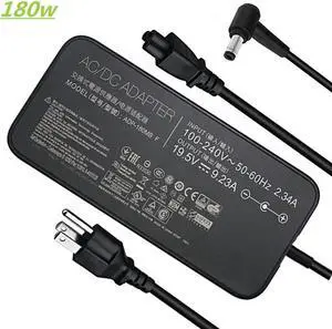 fit for 19.5V 9.23A 180W Laptop Charger for Asus ROG G750JM G751JM G750JS G-Series Gaming Laptop ADP-180MB F FA180PM111