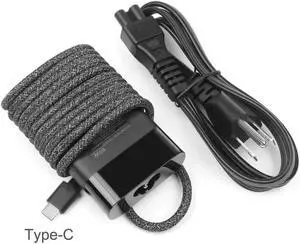 65W USB-C Charger fit for L04650-850 TPN-LA12 HP Spectre 13 x360 2019 13-AP Folio 13-ak0000 Elite x2 1013 G3