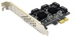 Add On Card SATA3 PCI-E/PCIE/PCI Express SATA 3 Controller Multiplier SATA Card/Expansion PCI E PCIE x1 SATA Port Adapter