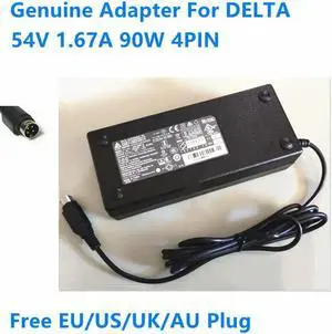 OIAGLH 54V 1.67A 90W 4PIN DELTA ADP-90DR B AC Adapter For SG350-10P SG250-10P SF352-08P GS1900-10Power Supply Charger