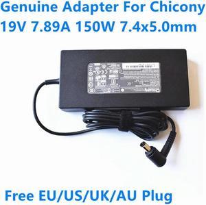 OIAGLH Chicony A15-150P1A 19V 7.89A 150W A150A008L AC Adapter For WS60 2OJ-090FR Clevo W651KK1 W651KJ1 Laptop Power Charger