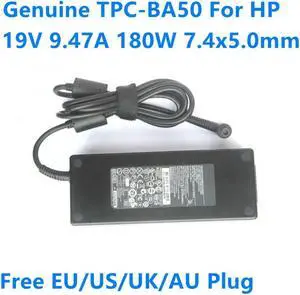 OIAGLH 19V 9.47A 180W 7.4x5.0mm TPC-BA50 ADP-180EB B AC Adapter for TOUCH SMART 610-1011 520 PC 8540W 8560W Laptop Charger