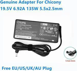 OIAGLH 19.5V 6.92A 135W Chicony A16-135P1B Power Supply AC Adapter For GS63 7RD STEALTH DELTA ADP-135KB T Laptop Charger