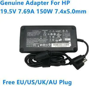 OIAGLH 19.5V 7.69A 150W 7.4x5.0mm TPC-DA52 901981-003 ADP-150TB T TPC-LA52 Power Supply AC Adapter For Laptop Power Charger