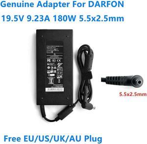 OIAGLH 19.5V 9.23A 180W 5.5x2.5mm BAA81950 Power Supply AC Adapter For GS63VR GE72VR GP62MVR GF75 Laptop Charger