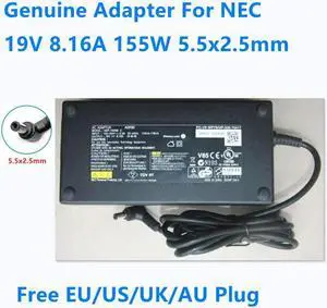 OIAGLH 19V 8.16A 7.9A 7.89A 155W 5.5x2.5mm ADP-150NB C ADP82 AC Adapter For Laptop Power Supply Charger