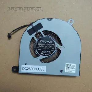 DBTLAP NEW For SUNON EG50060S1-C321-S9A K9601H 09YGNW 9YGNW 4-Wire Cooling Blower Fan