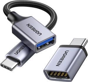 USB C to USB A Adapter 2 Pack USB to USB C 3.2 Adapter USB C Male to USB Female Adapter Compatible with  S23 Ultra MacBook Pro 2023 / Air 2022 iPad Pro/Mini Thunderbolt 4/3 Device