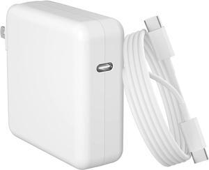 Mac Book Pro Charger-118W/96W/70W USB-C Power Adapter Charger for Mac Book Pro Mac Book Air 2024 2023 2022 2021 2020 13 14 15 16 Inch M1 M2 M3 M4 Include 7.2ft Cable as Fast as Original Quality