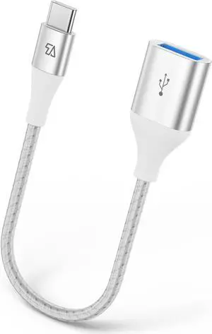 USB C to USB A Adapter - 10Gbps Compatible with Galaxy S20/S10/S9 MacBook Pro iPad Air 2020