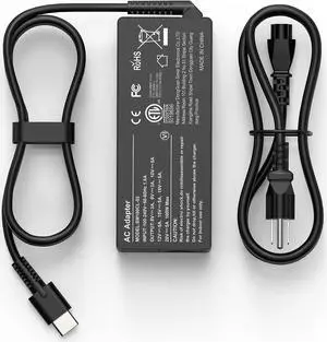 100W USB C Fast Charger Power Adapter Compatible with Lenovo Thinkpad,MacBook Pro/Air, iPad Pro,HP,Dell,Asus All USB-C Device