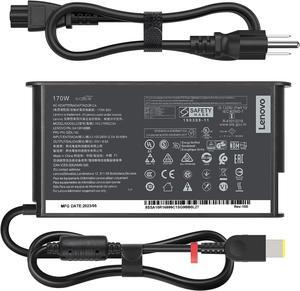 New 20V 8.5A 170W SlimC Adapter for Lenovo ThinkPad P73 P53 P70 P71 R7000 G5000 W540 Legion Y7000 Y7000P Y9000K Y520-15 R720 Y520 SA10R16886 02DL140 ADL170SCC3A 4X20S56697- Laptop Power Supply