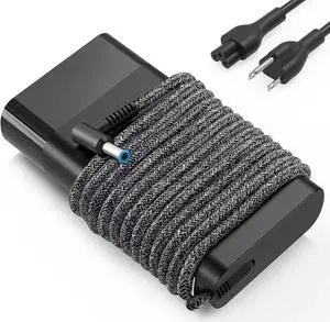 New Replacement 65W 45W HP Laptop Charger for Pavilion Spectre X360 Envy X360 Elitebook 840 ProBook and More Laptop Power Supply