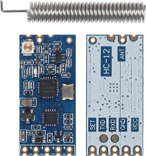 HC-12 433Mhz SI4463/SI4438 Wireless Serial Port Module 1000M Replace Bluetooth with Antenna 1pcs