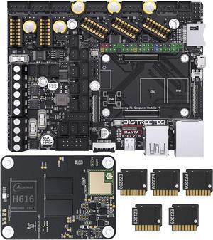 Manta E3EZ + CB1 V2.2 + 5Pcs EZ2209 Kit Support Running Klipper Firmware Silent Control Board Kit for Ender-3 V2 Ender-3 Pro Ender-3 BIQU B1 3D Printers