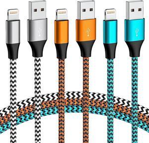 [ MFi Certified] iPhone Charger Compatible for iPhone Charger 3Pack 3FT Fast Chargers Lightning Cable for iPhone 14/13/12/11/Xs/XR X/8/7/iPad iPod AirPods