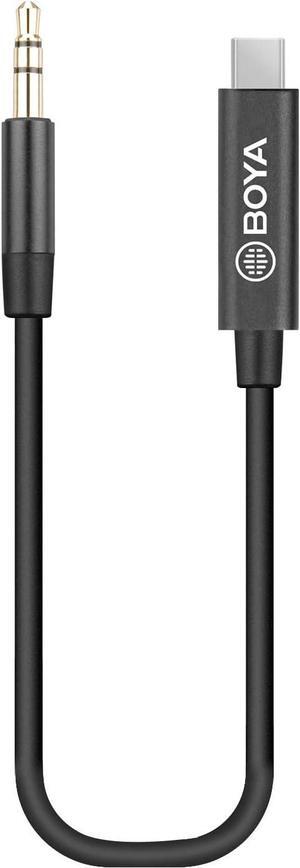 by-K2 3.5mm TRS (Male) to Type-C (Male) Audio Adapter