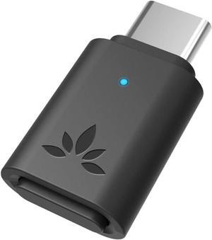 C81 USB-C Bluetooth Adapter for PS5 - Connect Headphones Wirelessly with aptX Low Latency Support and Included Mini Mic