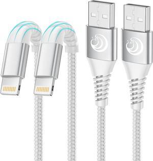 iPhone Charger [Apple MFi Certified] 2Pack 10FT Long Lightning Cable Fast Charging Nylon Braided USB Cable iPhone Charger Cord Compatible with iPhone 14 13 12 11 Pro Max XR XS X 8 7 6 Plus SE iPad