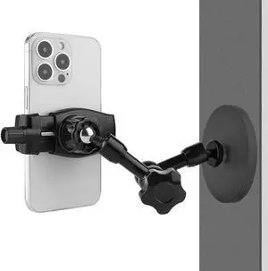 Mippko Magnetic Phone Holder,Heavy Duty Phone Mount for Truck/Tractor/Forklift/Boat/Motor Vehicles,Fit 3.5~7.5" iPhone/Nexus/Smartphone,360°Adjustable Arm 3.46" Magnetic Base Mippko Magnetic Phone Holder,Heavy Duty Phone Mount for Truck/Tractor/Forklift/Boat/Motor Vehicles,Fit 3.5~7.5" iPhone/Nexus/Smartphone,360°Adjustable Arm 3.46" Magnetic Base