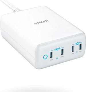 USB C 120W, 547 Charger, PowerPort III 4-Port Charging Station for MacBook Pro/Air, iPhone iPhone 15/15 Plus/15 Pro/15 Pro Max/14/13 Series, Galaxy, Pixel 4/3, iPad Series, and More Devices