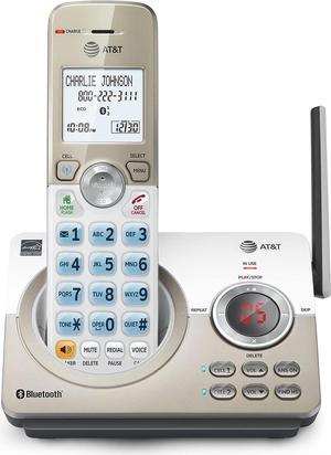 DL72119 DECT 6.0 Cordless Phone for Home with Bluetooth Connect to Cell Call Blocking 1.8 Backlit Screen Big Buttons intercom and Unsurpassed Range