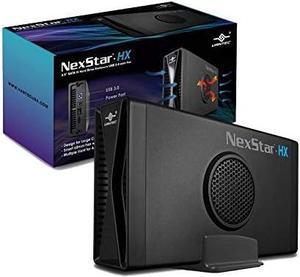 NexStar HX 3.5 SATA III Hard Drive Enclosure USB 3.0 With Fan (NST-387S3-BK)