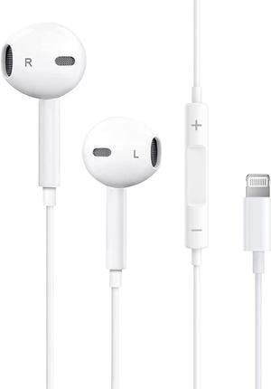 iPhone Headphones Wired Earbuds with Lightning Connector InEar iPhone Earphones Wired Builtin Microphone  Volume Control Noise Isolating Compatible with iPhone 14131211SEXXS87All iOS