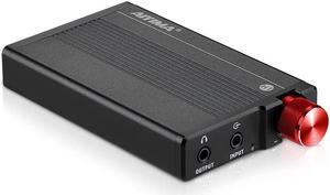H1 Portable Mini Headphone Amplifier 3.5mm Stereo Audio HiFi Ear Amp Support Impedance 16-300 Headset for MP3/MP4 /Phones/Digital Players/Tablets/Computers