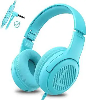 Toddler Kids Headphones Wired - Headphones for Kids Volume Limit 85/94dB Headset 3.5mm Jack Adjustable Foldable Headsets for Girls Boys Children Teens Pad Smartphones School