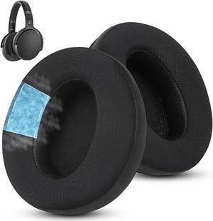 Frozen Replacement Earpad for Sennheiser Headphones Fits HD4.50BT/ HD4.50/ HD4.50BTNC/ HD458BT/ HD450/ HD450BT Headset Ear Cushion with Soft Clothes & Memory Foam (Black)