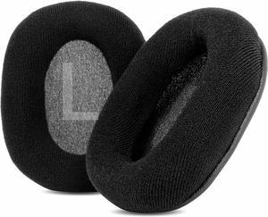 RPHT480C Upgrade Ear Pads Ear Cushions Earpads Replacement Compatible with Panasonic RPHT480 HT480cs Headphone Velour Black