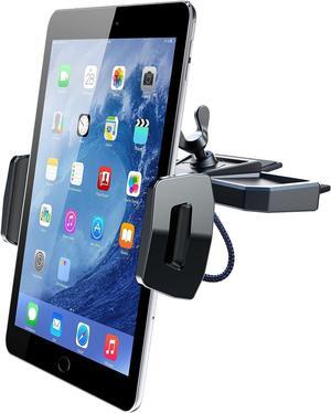 CD Slot Tablet Car Mount for 5-12.4 Tablet Universal Tablet Car Holder Car Phone Holder Compatible with iPad Pro Air Mini for Switch for Samsung GPS All 5-12.4 Tabs & 4-7 Phones