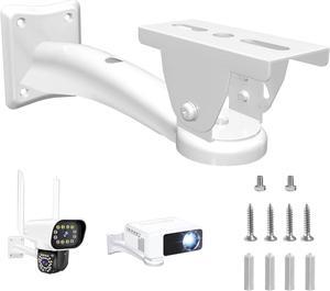 Mini Projector Wall Mount/Projector Hanger/CCTV Security Camera Housing Mounting Bracket(White) - for CCTV/Camera/Projector/Webcam