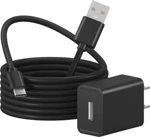 Charger Made for Fire HD7 8 10 Fire Max 11 Tablet Fast Charging with 6.6Ft Type-C Micro USB Cable for Charging All-New Fire HD 6 7 8 10/Fire HD7 8 10Plus Tablet/Kids Pro Kids Edition/E-Reader