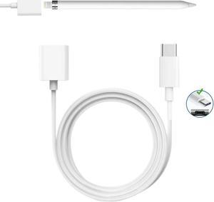 Design for Apple Pencil Charger Apple Pen Adapter Compatible with Apple Pencil 1st Generation USB C to Apple Pencil Adapter Not Work with iPad (1 Pack)