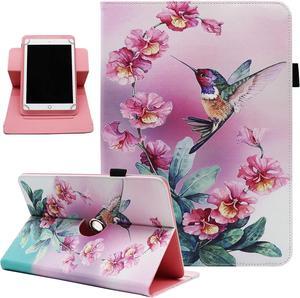 Universal 10 10.1 Inch Android Tablet Case Universal Tablet Rotating Case Cover for 10 10.1 Inch Tablet 360 Degree Rotating Case for 9.5-10.5 Inch Tablet Bird
