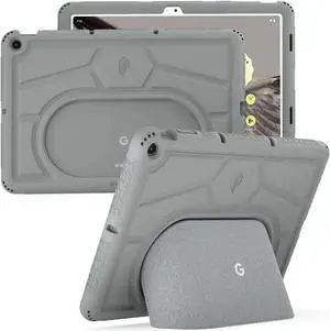 TurtleSkin Series for Google Pixel Tablet Case 11 inch (2023) Heavy Duty Shockproof Rugged Kids Friendly Drop Protection Silicone Cover Case Hazel