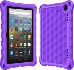 All-New for  Fire 7 Tablet Case for Kids (12th Generation, 2022  Release) - Lightweight Shockproof Kid-Friendly Cover with Handle &  Kickstand for Kindle Fire 7 Kids Tablet - Orange 