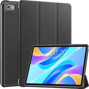 Case for TECLAST M40 Plus/P30S 10.1 inch Tablet Folding Folio Ultra-Thin PU Leather Stand Case Cover for Teclast M40 Plus / P40HD / P30S Black