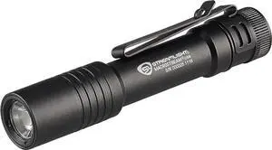 Streamlight 66320 MacroStream USB 500-Lumen 2000 Candela Rechargeable EDC Compact LED Flashlight with USB Cable, Black