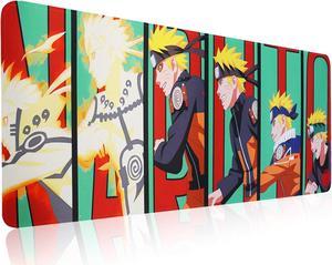 Anime Mouse Pad Akatsuki Black Large Gaming Mouse Mat 31.5x11.8 for  Laptop PC Office Desk Accessories 