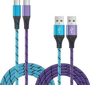 Type C Samsung Charger Cord Fast Charging Android Charger Power Cord 2Pack 6ft for Samsung Galaxy A14 5G A54 5G S23 S23+ S23 Ultra S22 S21 FE S20 A53 A23 A13 A03S A24 A34 A52 A42 A32 A12 A02S A51 A71