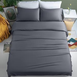 100% Cooling Bamboo_ Sheets Set- King Size 1800 Thread Count Soft Bed Sheets 16 Inch Deep Pocket Breathable Comfortable and Pilling Resistant -4PC(King Dark Grey)