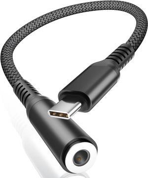 USB C to 3.5mm Audio Adapter Type C Headphone Jack Converter Aux Cable Cord for Samsung Galaxy A53 S20 S21 S22 S23 Note 10 20 Z Fold Flip 3 4 iPad 10th Pro Air 4th 5th Mini 6th Generation